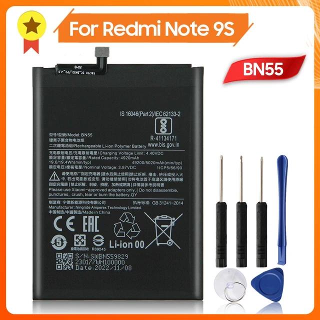 Xiaomi Note 9S Note9S 5020mAh üçün BN55 Batareya