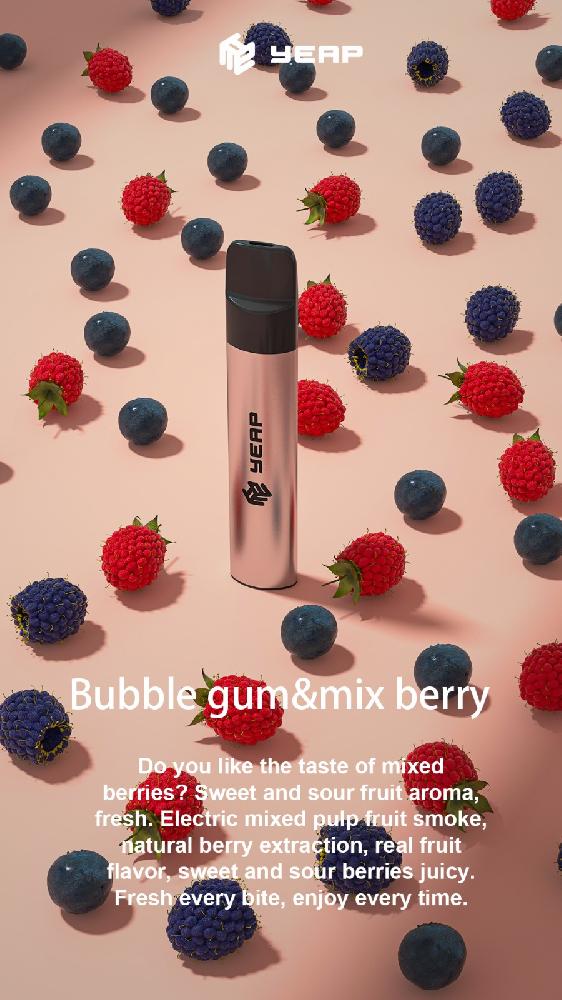 Bubblegum & mix berry