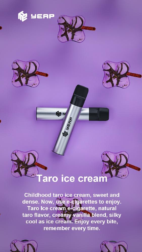 Taro ice cream