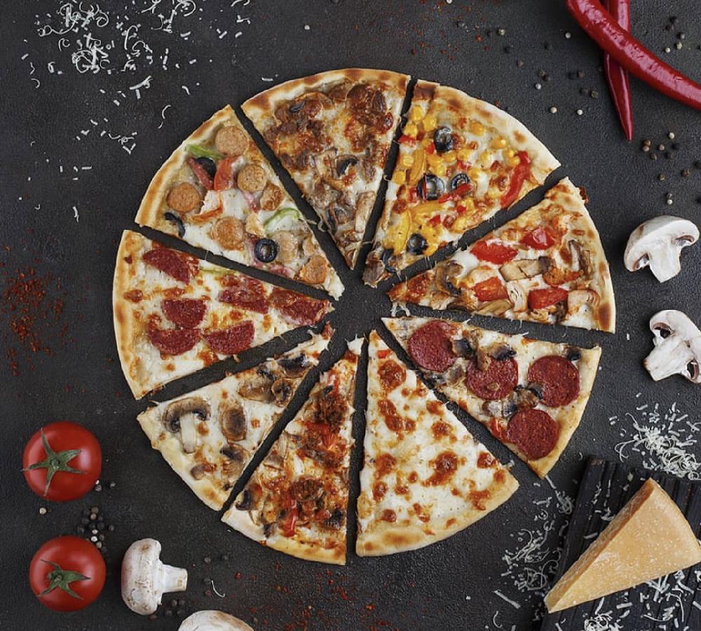 Toyuqlu pizza