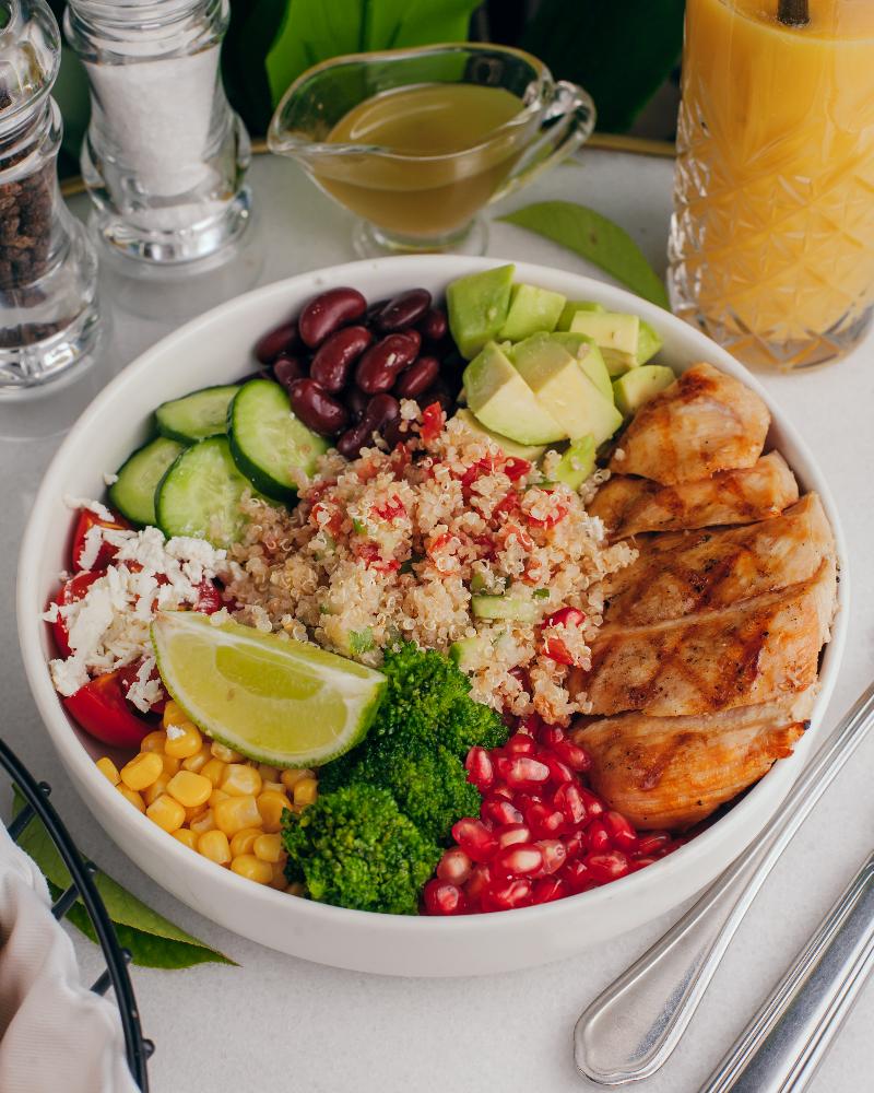 Bowl with Chicken