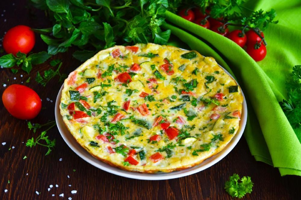Omlet pizza