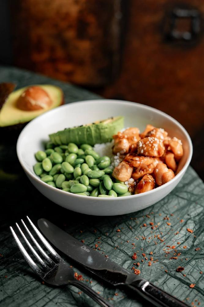 Salmon bowl