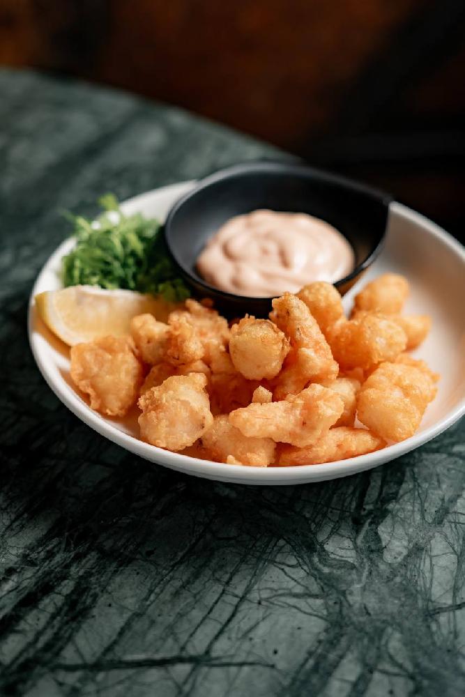 Popcorn prawns