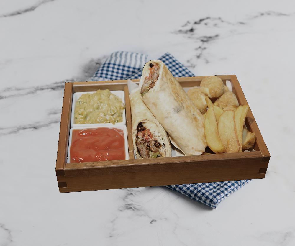 Beef buritos