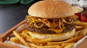 Saman Kartoflu Double Burger