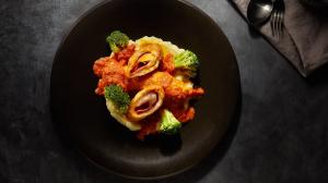 Pesto pomidor souslu İnvoltini
