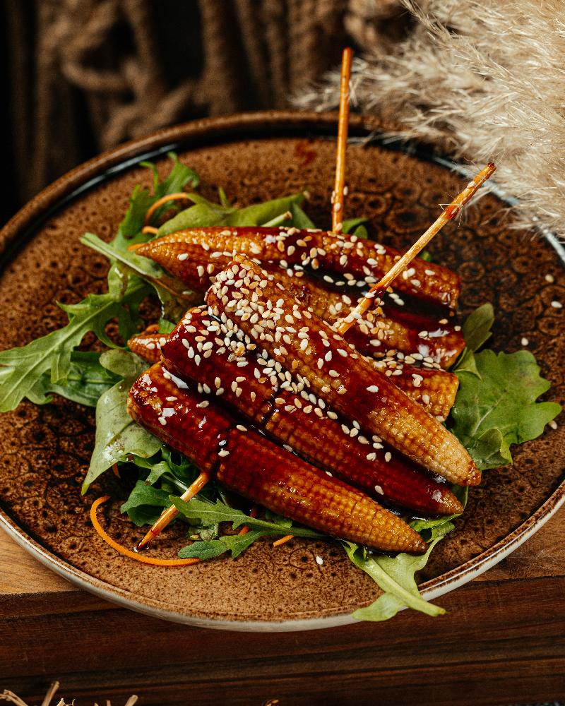 Baby Corn Yaki-Tori