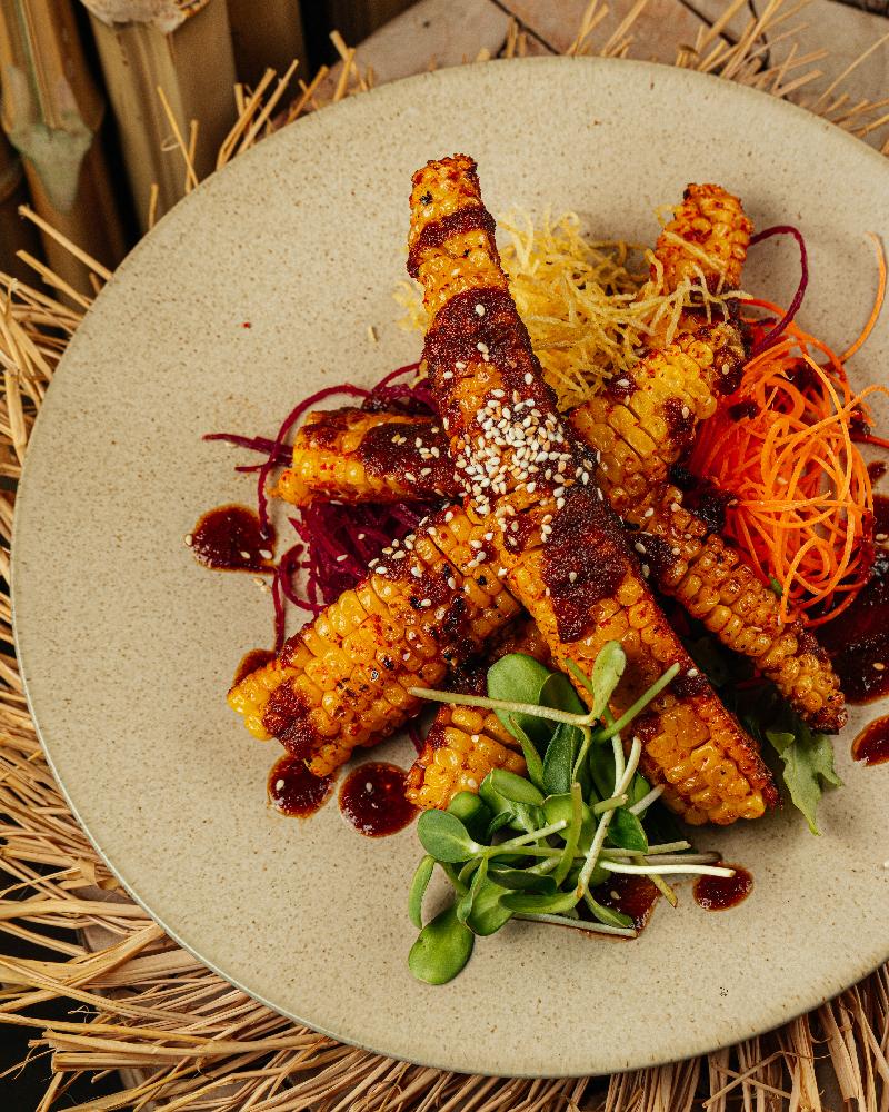 Grilled corns ribs 🌱