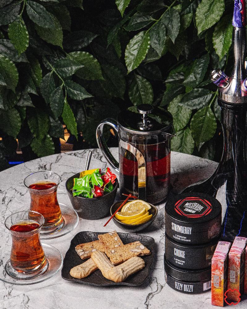 Premium Hookah, Tea, Cookies