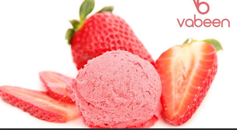 Strawberry ice cream