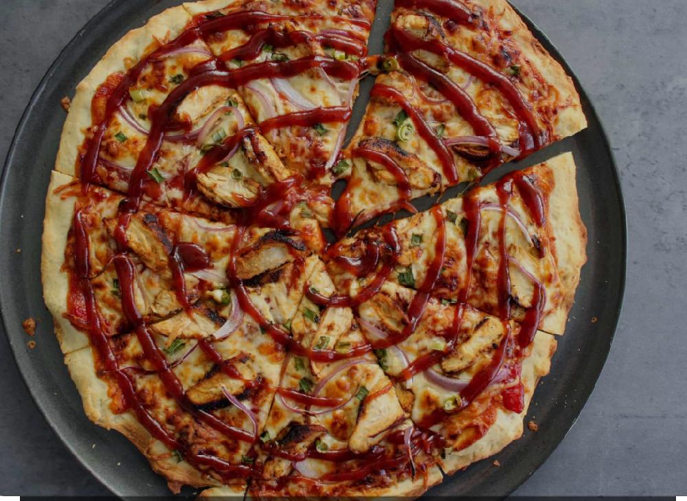 BBQ pizza