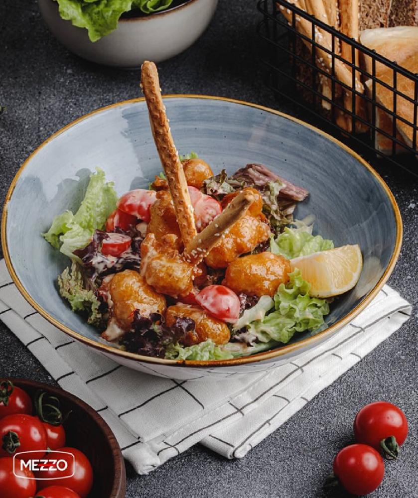 Popkorn salatı