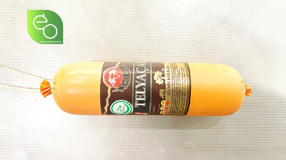 Telyaçaya bişmiş kolbasa 1 əd (500-600qr)
