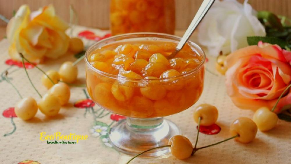 Ağ Gilas Mürəbbəsi - 500 qr