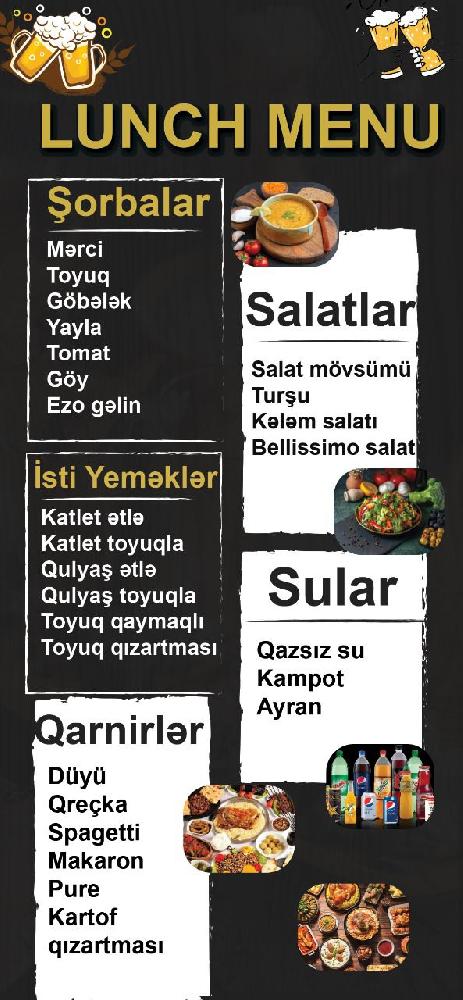 Lunch Menu