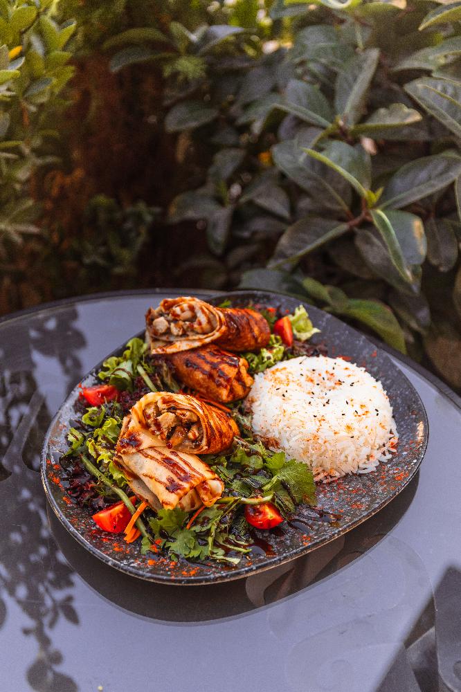 Crepe chicken 