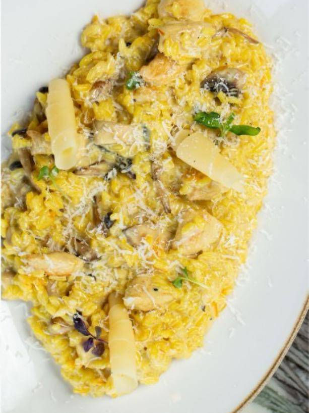 Risotto Göbələkli Vegetarian