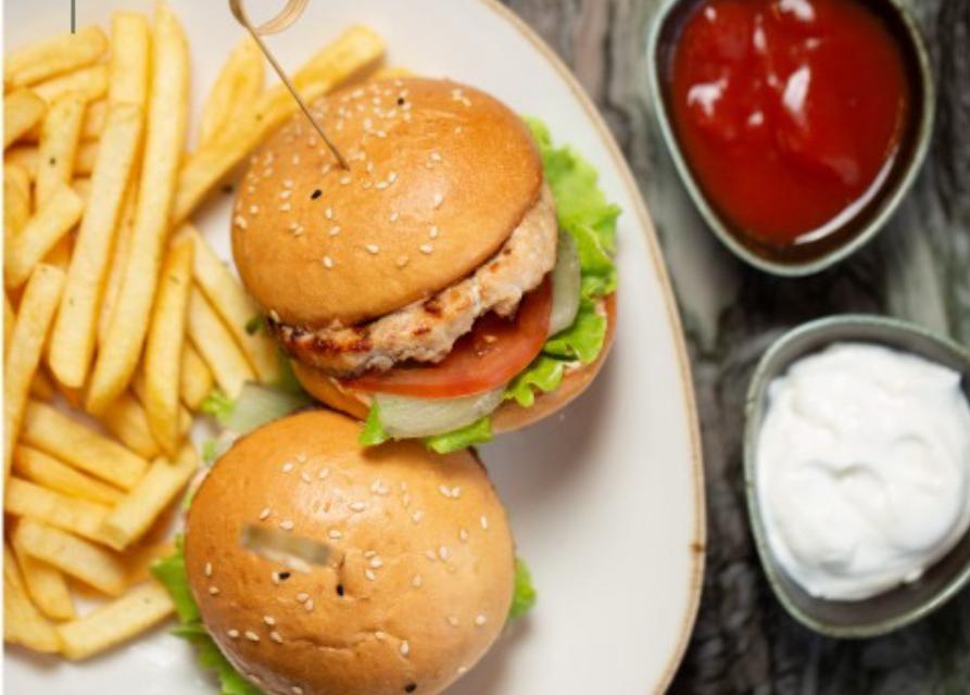 Mini toyuq burger
