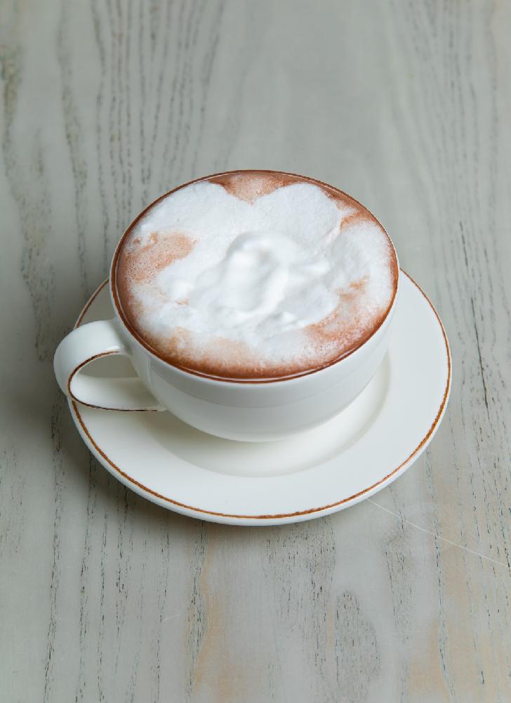 HOT CHOCOLATE WITH CREAM