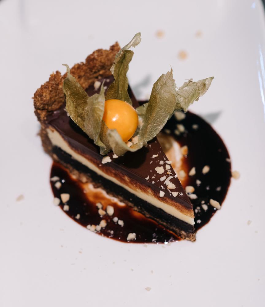 Choc-Hazelnut baci Cheesecake