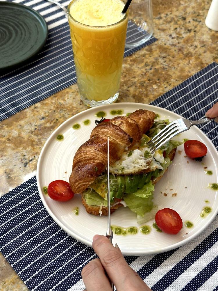 Kruasan sandwich