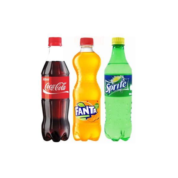 Kola, sprite, fanta