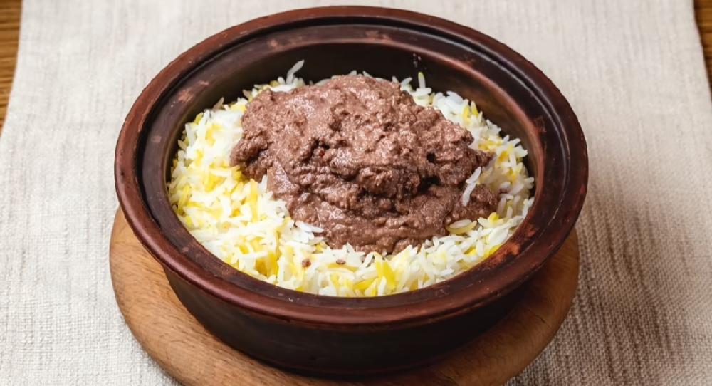 Fisincan plov mal ətindən
