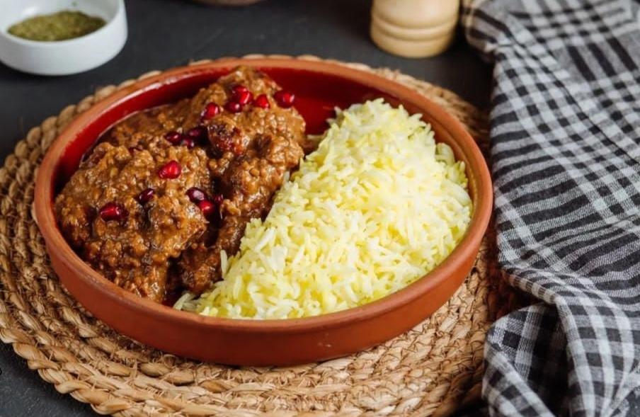 Fisincan plov kənd toyuqundan