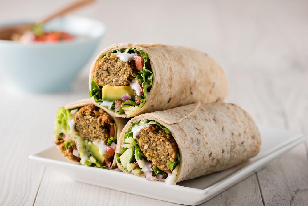 Grilled Falafel Roll 