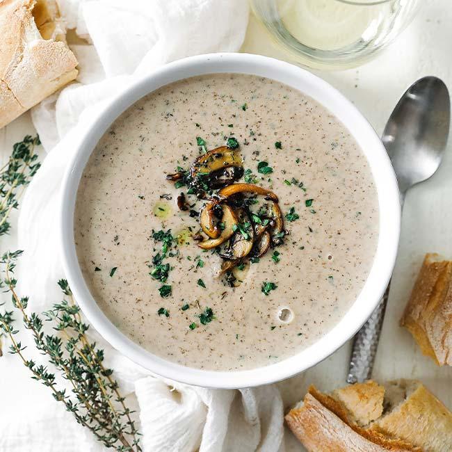 Mushroom soup 