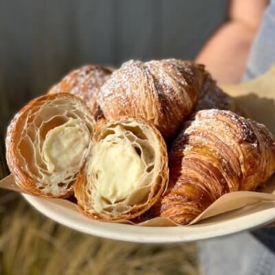 Croissant cream vanilla 