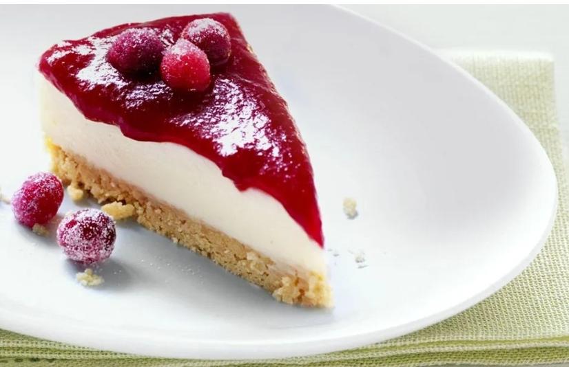 Cheesecake malina