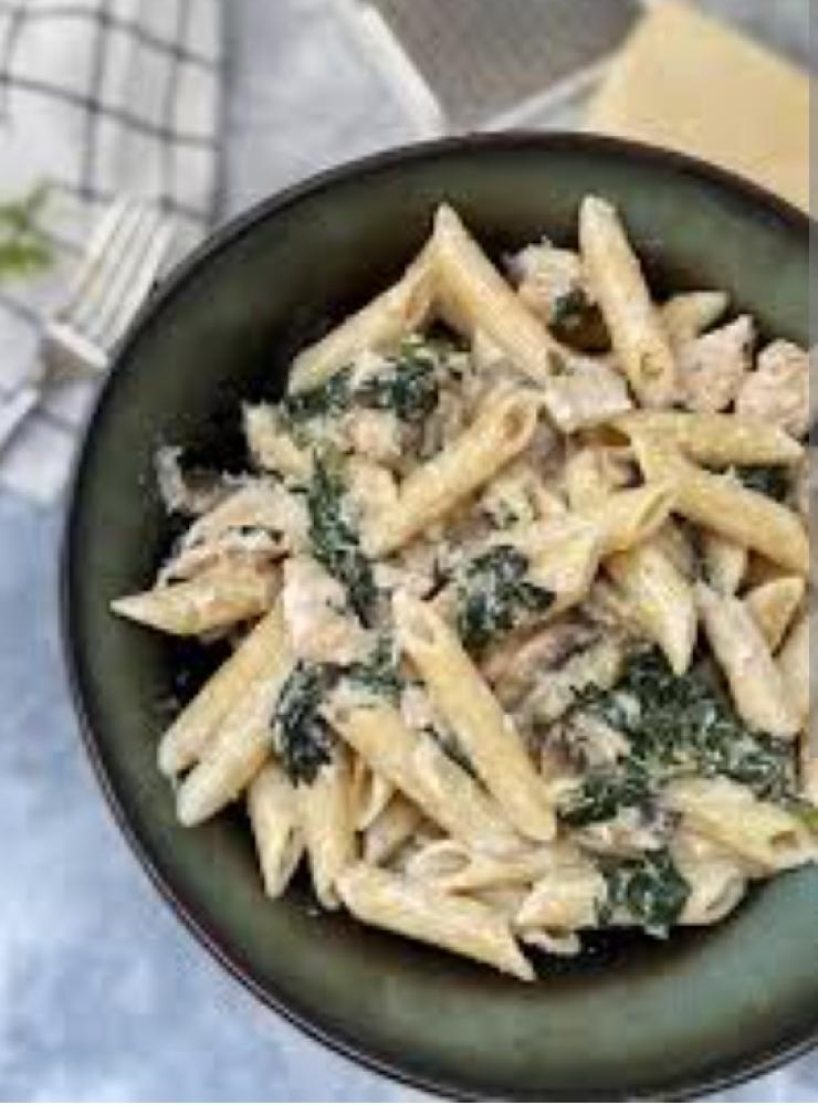Toyuqlu penne 