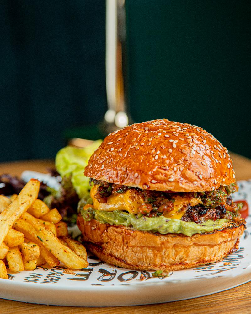Tex-mex burger