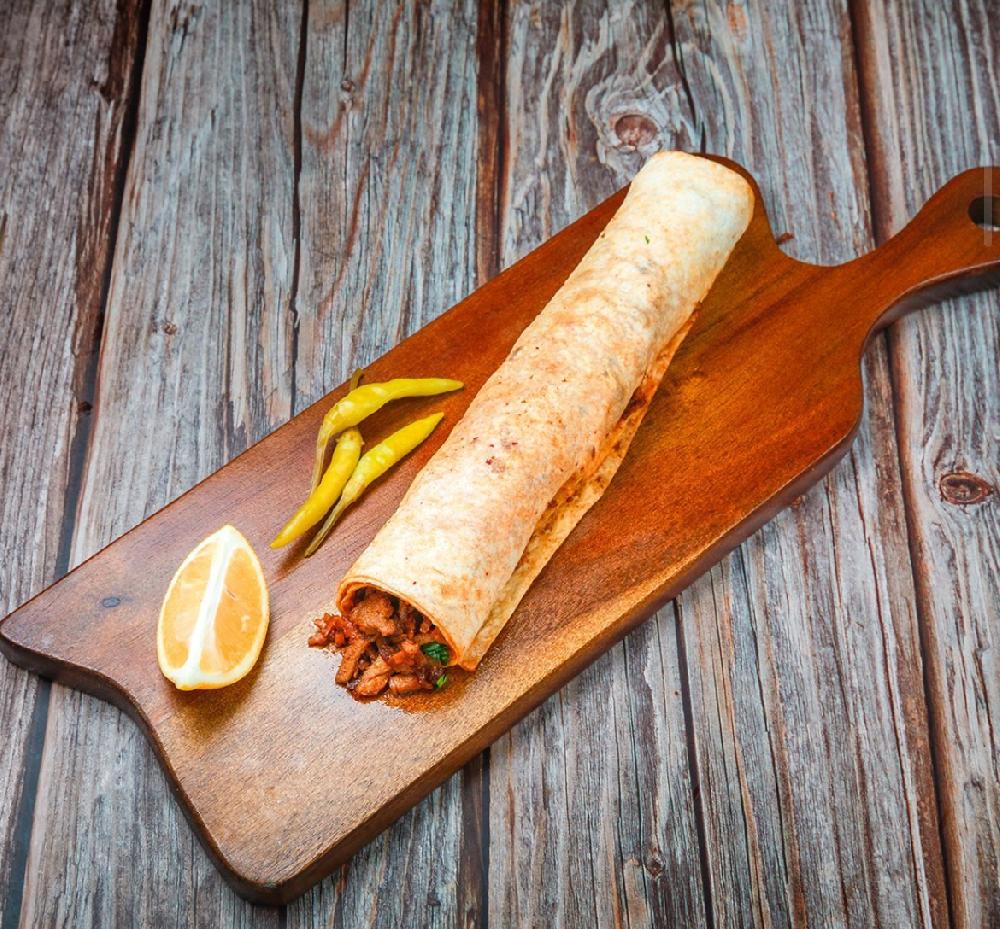 Ət tantuni lavaşda 