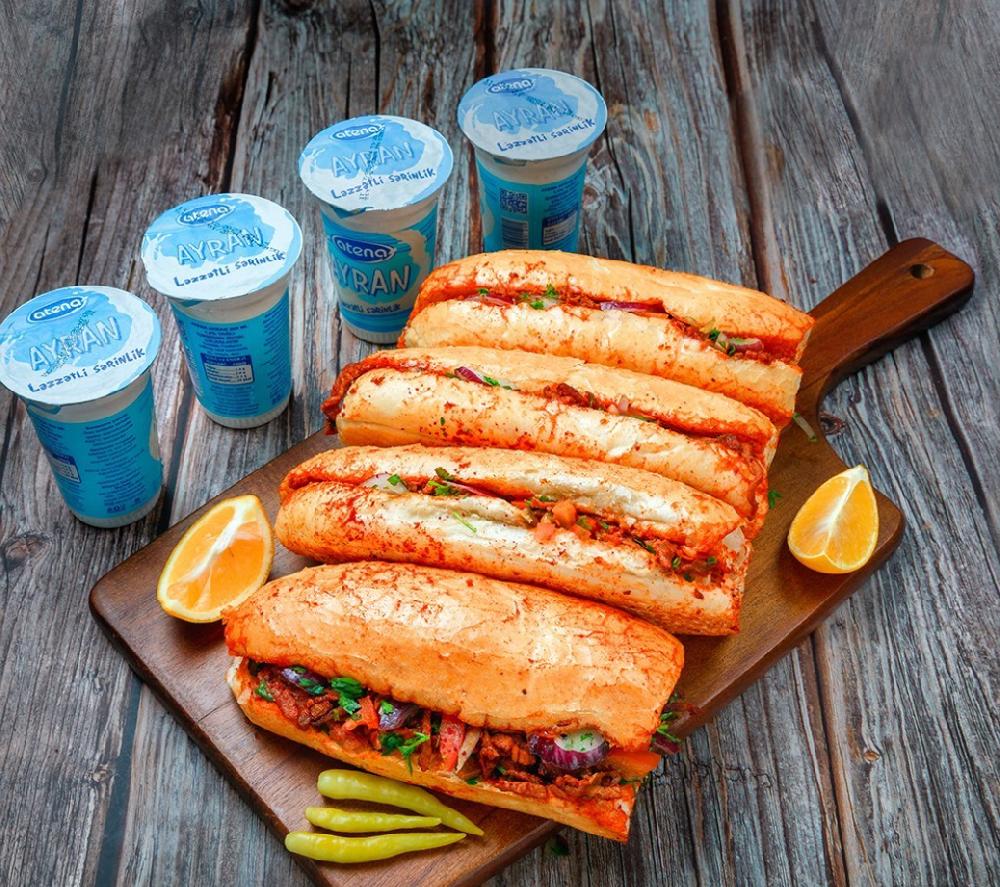 4 tantuni + 4 ayran