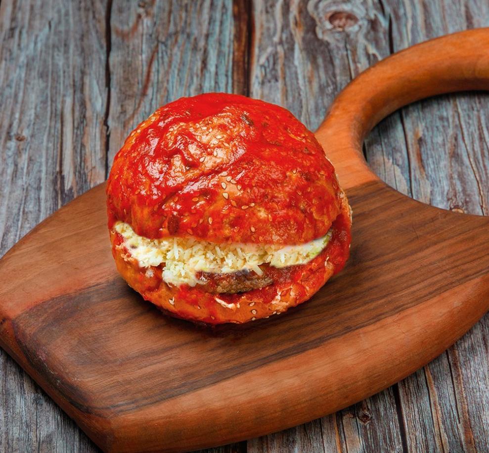 Pendirli ıslak burger 