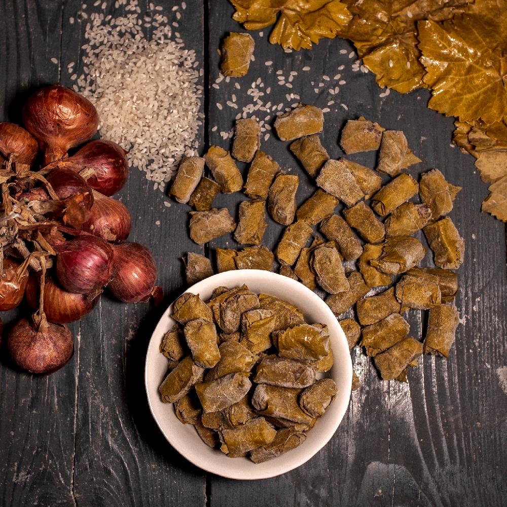  Dolma yarpaq dondurulmuş (Dana əti ) 4 nəfərlik pors - 1kq