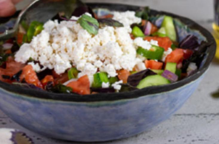 Çoban salatı (pendirli)