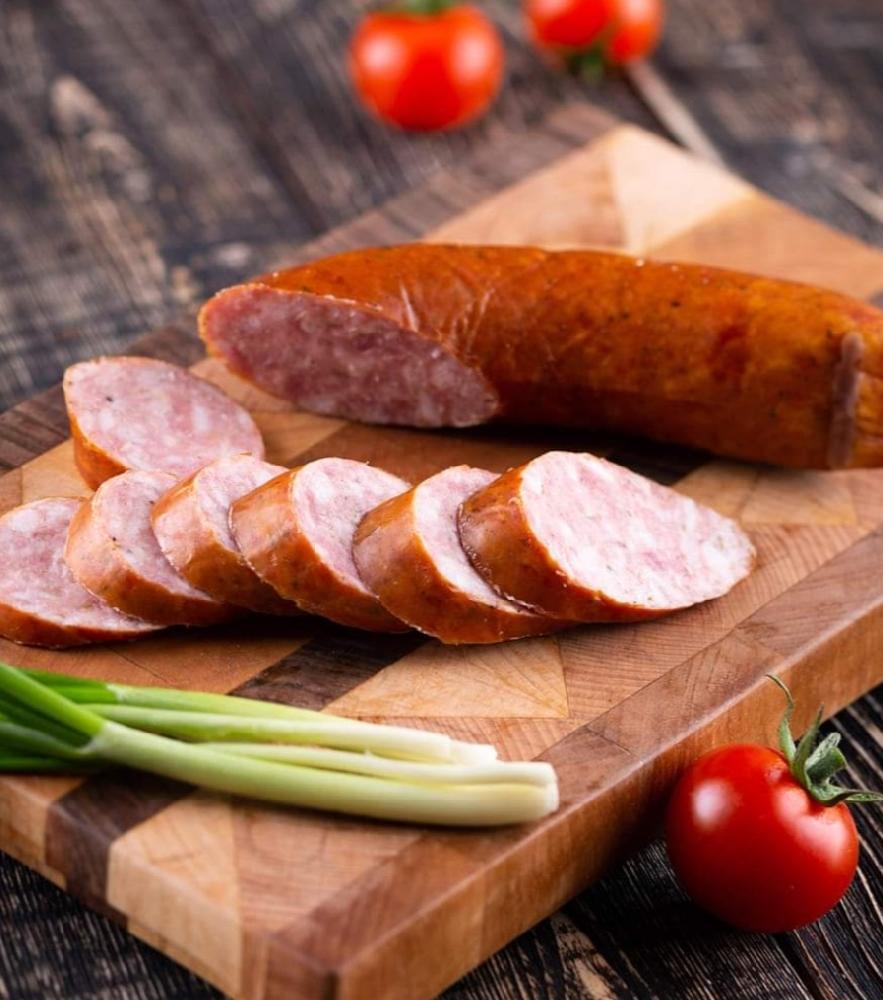 Krakov kolbasası (Pomidor ilə)
