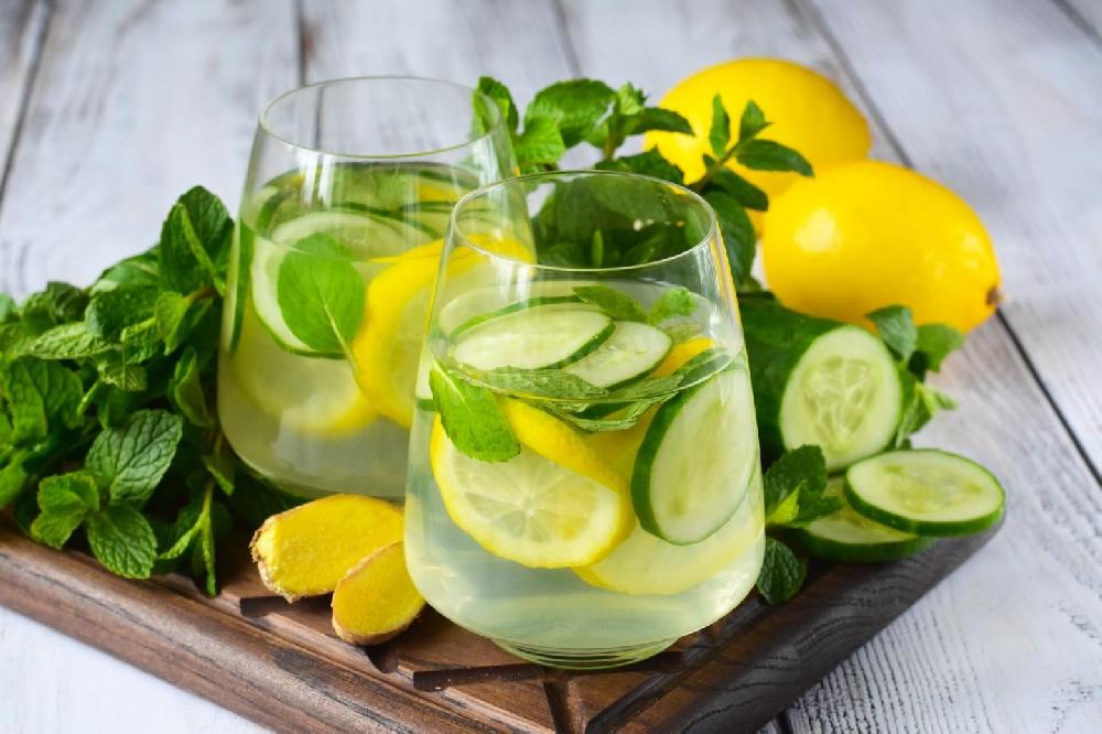 Limon və xiyar fresh
