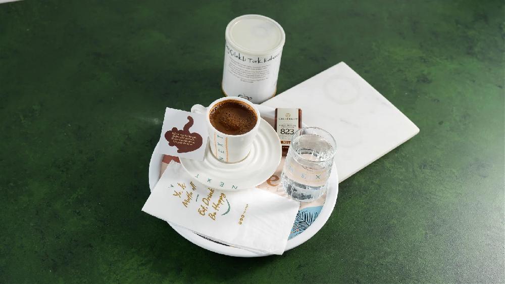 Dağ Çilekli Türk Kahvesi