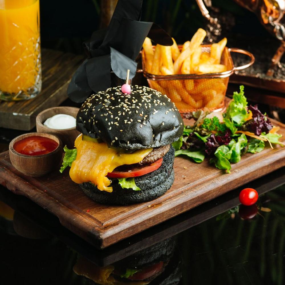Black burger dietik (Fri ilə)