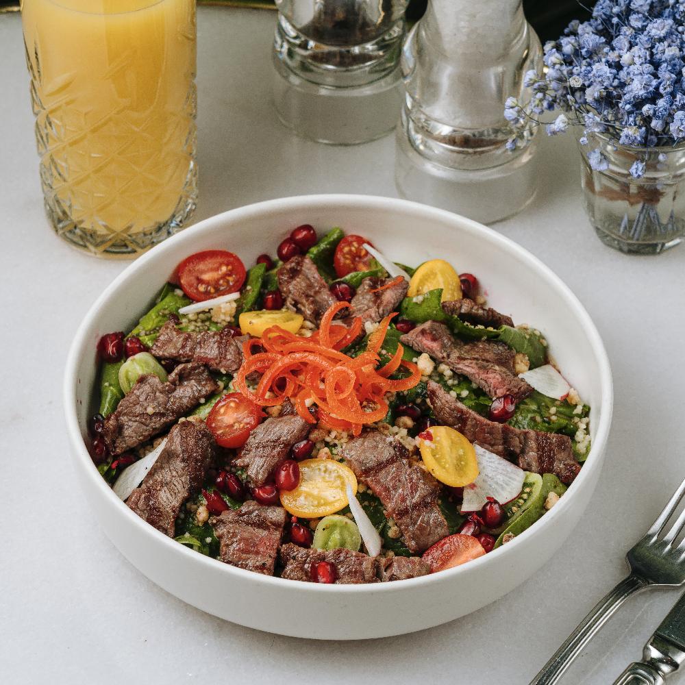 Beef Spinach Salad
