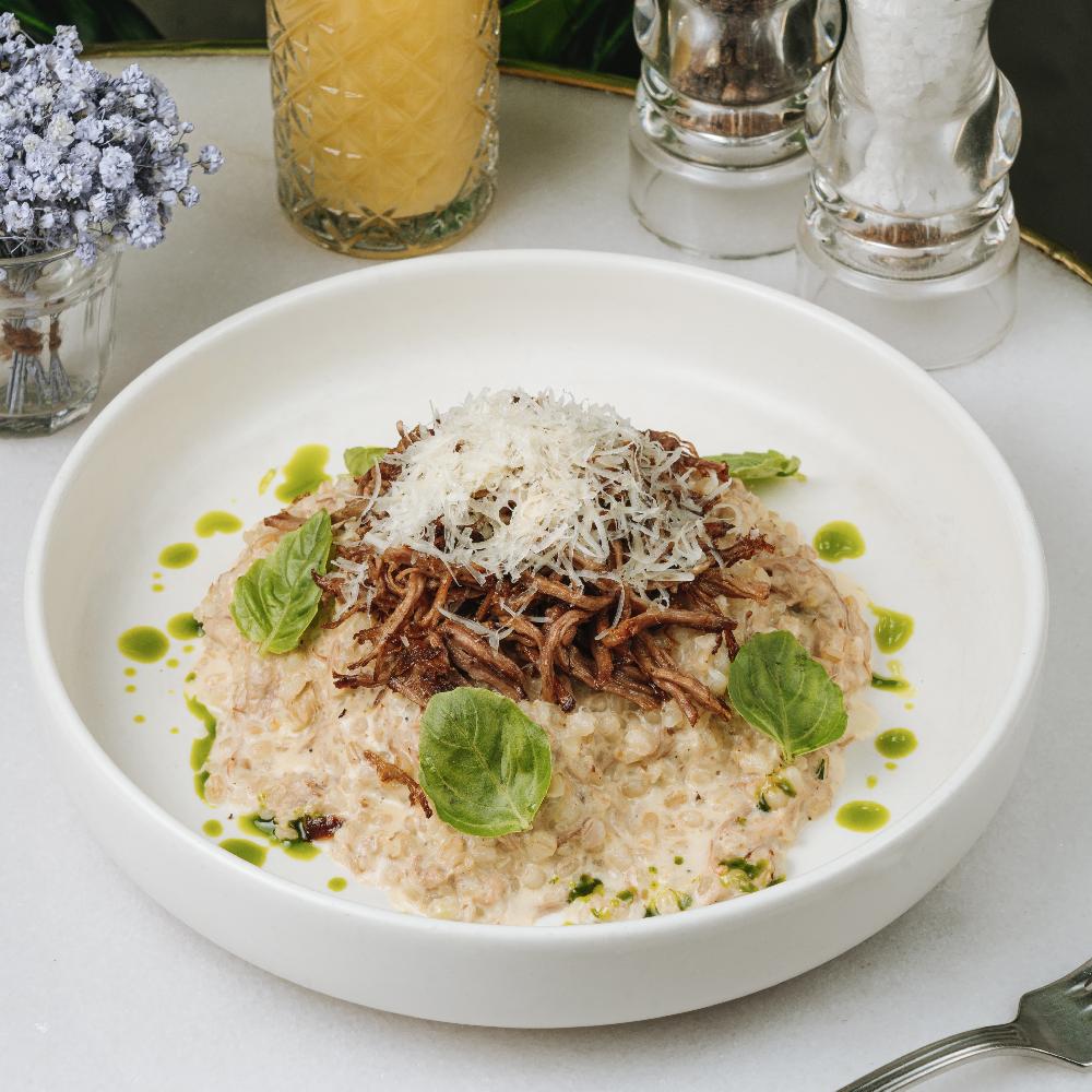 Beef Grain Risotto