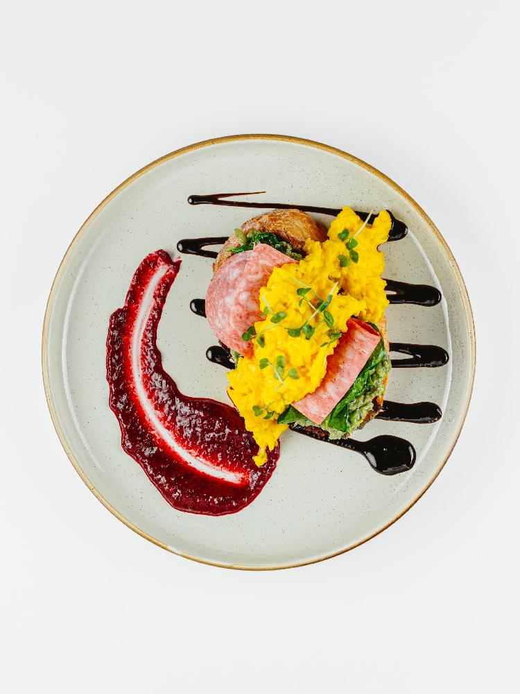 Scrambled with Ham