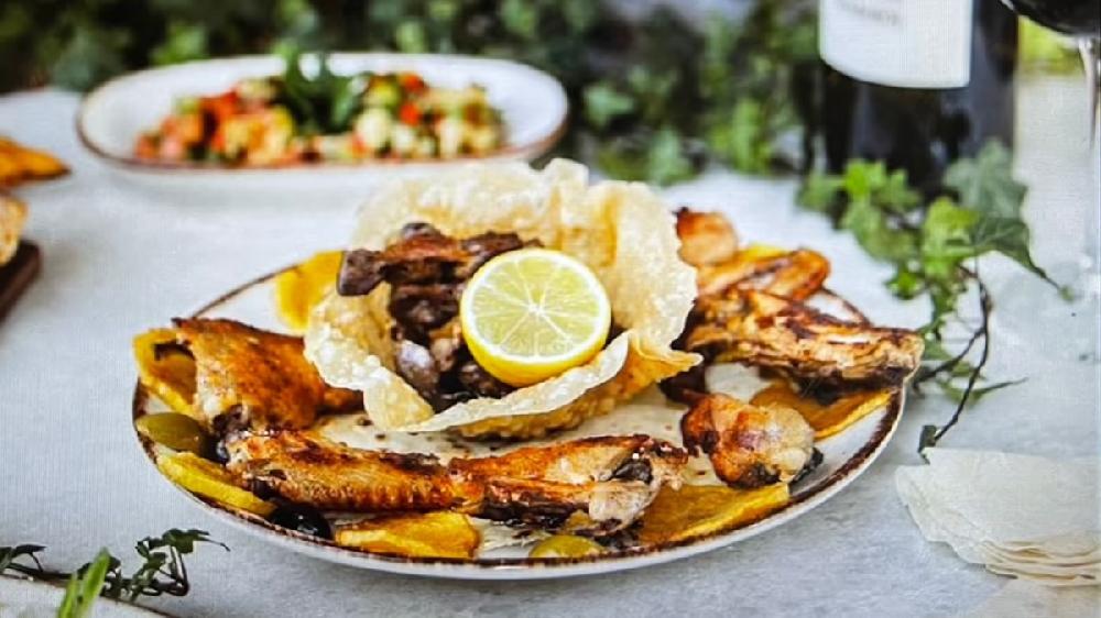Çolpa qızartma limon sousunda