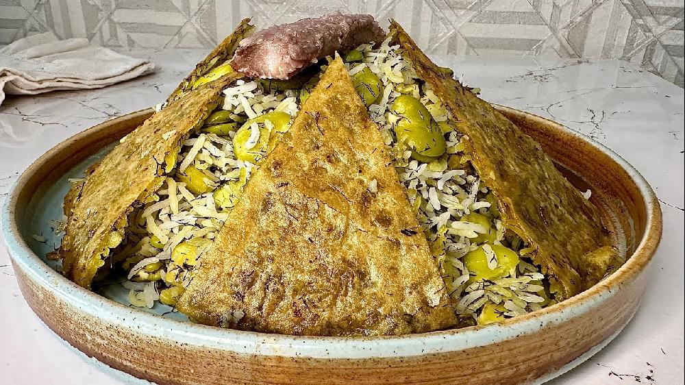 Paxla plov (Quzu maçası ilə) 4 nəfərlik