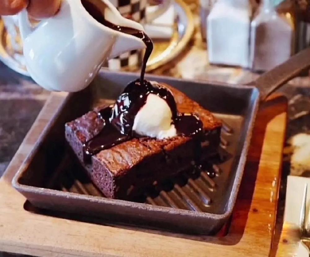 Brownie dondurmalı 